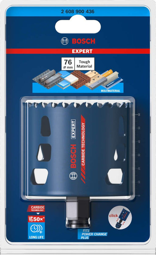 Bosch EXPERT Tough Material testera za otvore 76 x 60 mm - 2608900436 Testera za otvore BOSCH Madras doo Beograd