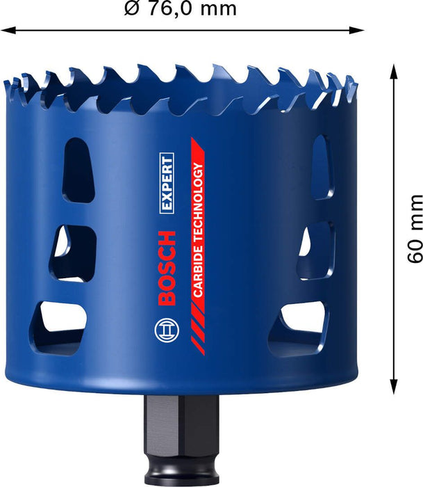 Bosch EXPERT Tough Material testera za otvore 76 x 60 mm - 2608900436 Testera za otvore BOSCH Madras doo Beograd