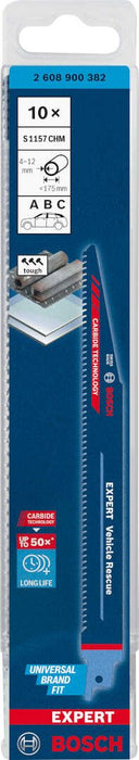 Bosch EXPERT „Vehicle Rescue“ S 1157 CHM list univerzalne testere - pakovanje 10 komada - 2608900382 List univerzalne testere BOSCH Madras doo Beograd