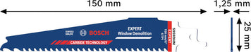 BOSCH EXPERT Window Demolition S959DHM list testere, 10 kom. - List sablja testere RBE S959DHM 10PC (2608902329) Madras doo Beograd Madras doo Beograd