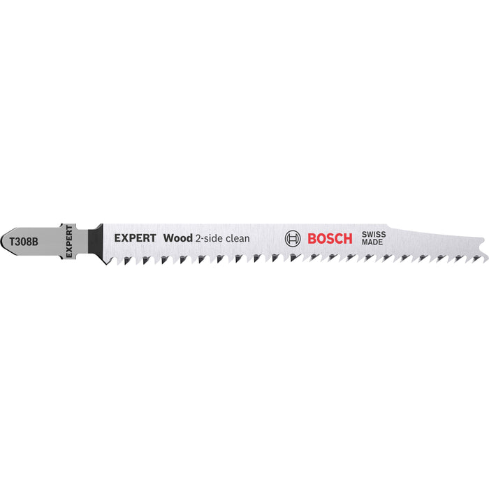 Bosch EXPERT „Wood 2-side clean“ T 308 B list ubodne testere, 25-delni - 2608900552 List ubodne testere BOSCH Madras doo Beograd
