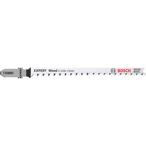 Bosch EXPERT „Wood 2-side clean“ T 308 BO list ubodne testere, 25-delni - 2608900556 List ubodne testere BOSCH Madras doo Beograd