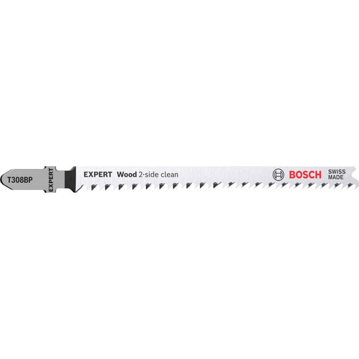 Bosch EXPERT „Wood 2-side clean“ T 308 BP list ubodne testere, 5-delni - 2608900558 List ubodne testere BOSCH Madras doo Beograd