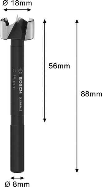 BOSCH EXPERT Wood Forstner burgija, 18 mm - Forstner burgija Expert Wood 18mm (2608901826) Madras doo Beograd Madras doo Beograd