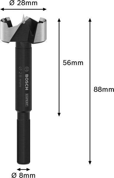 BOSCH EXPERT Wood Forstner burgija, 28 mm - Forstner burgija Expert Wood 28mm (2608901833) Madras doo Beograd Madras doo Beograd