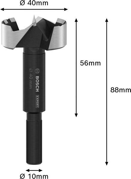 BOSCH EXPERT Wood Forstner burgija, 40 mm - Forstner burgija Expert Wood 40mm (2608901840) Madras doo Beograd Madras doo Beograd