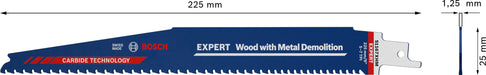 Bosch EXPERT „Wood with Metal Demolition“ S 1167 XHM list univerzalne testere - pakovanje 1 komad - 2608900398 List univerzalne testere BOSCH Madras doo Beograd