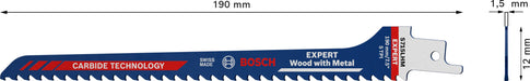 Bosch EXPERT „Wood with Metal“ S 715 LHM list univerzalne testere - pakovanje 1 komad - 2608900384 List univerzalne testere BOSCH Madras doo Beograd