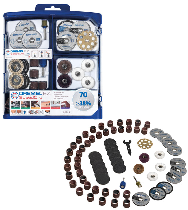BOSCH EZ SpeedClic Multipurpose Accessory Set (SC725) - (2615E725JA) Madras doo Beograd Madras doo Beograd