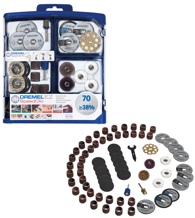 BOSCH EZ SpeedClic Multipurpose Accessory Set (SC725) - (2615E725JA) Madras doo Beograd Madras doo Beograd