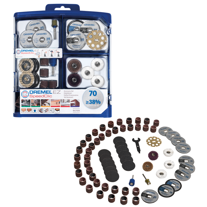 BOSCH EZ SpeedClic Multipurpose Accessory Set (SC725) - (2615E725JA) Madras doo Beograd Madras doo Beograd