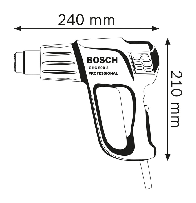BOSCH Fen GHG 500-2 (060194A040) Fen za vreli vazduh BOSCH Madras doo Beograd