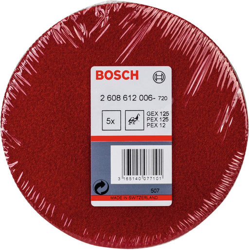 Bosch filc za poliranje meko, 128 mm; pakovanje od 5 komada - 2608612006 Filc za poliranje BOSCH BOSCH-2608612006 Madras doo Beograd