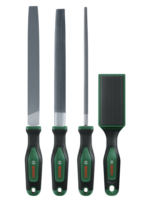 BOSCH File Set 200 mm / 8" with brush 4-Piece - Turpija File Set + Brush (1600A034GM) Madras doo Beograd Madras doo Beograd