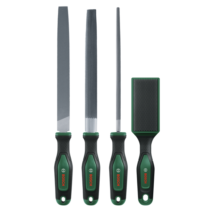 BOSCH File Set 200 mm / 8" with brush 4-Piece - Turpija File Set + Brush (1600A034GM) Madras doo Beograd Madras doo Beograd