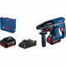 Bosch GBH 180-LI 2x4.0 Ah -Akumulatorski elektro-pneumatski čekić / bušilica (0611911121) Aku SDS Plus bušilica BOSCH BOSCH-0611911121 Madras doo Beograd