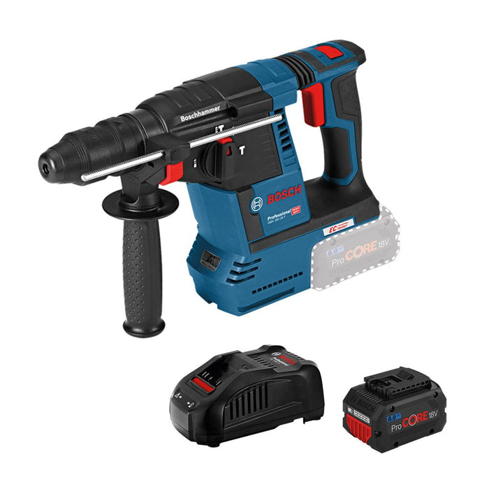 Bosch GBH 18V-26 akumulatorski elektro-pneumatski čekić / bušilica 18V; 1xProCORE 8,0Ah (0615990M3N) Aku SDS Max bušilica štemarica BOSCH BOSCH-0615990M3N Madras doo Beograd