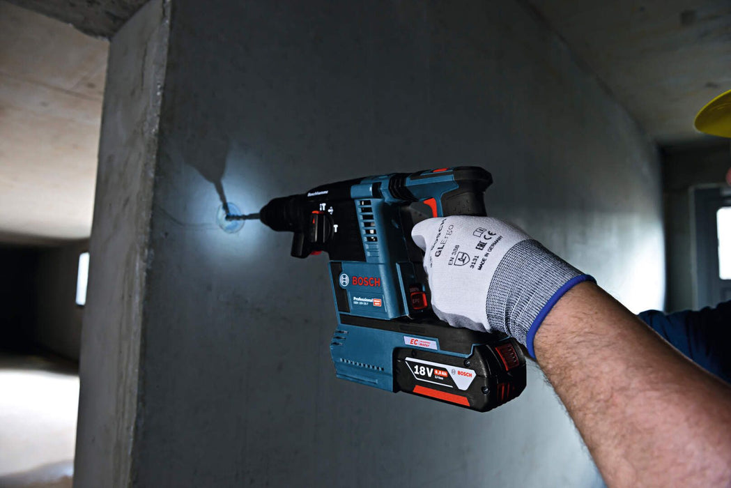 Bosch GBH 18V-26 F + GDE 18V-16 adapter za usisavanje; 2 x 5,5 Ah ProCORE u L-Boxx koferu (061191000G) Aku set alata BOSCH Madras doo Beograd