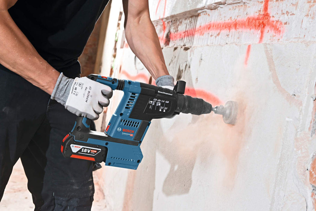 Bosch GBH 18V-26 F + GDE 18V-16 adapter za usisavanje; 2 x 5,5 Ah ProCORE u L-Boxx koferu (061191000G) Aku set alata BOSCH Madras doo Beograd