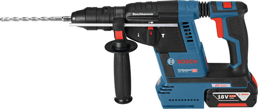 Bosch GBH 18V-26 F sa dodatnim futerom 2x6,0 Ah akumulatorski elektro-pneumatski čekić / bušilica (0611910003) Aku SDS Plus bušilica BOSCH BOSCH-0611910003 Madras doo Beograd