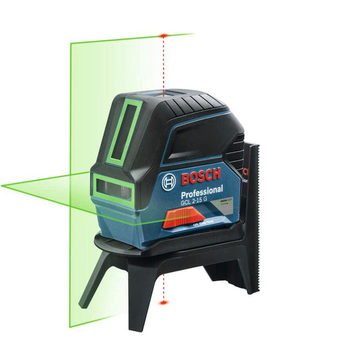 Bosch GCL 2-15 G kombinovani laser sa zelenim zrakom (0601066J00) Linijski laser 180° kombinovani BOSCH BOSCH-0601066J00 Madras doo Beograd