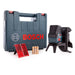 Bosch GCL 2-15 u koferu kombinovani laser 15m sa tačkama (0601066E02) Linijski laser 180° kombinovani BOSCH BOSCH-0601066e02 Madras doo Beograd