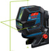 Bosch GCL 2-50 G kombinovani samonivelišući laser za linije sa zelenim zrakom; 2 linije (0601066M00) Linijski laser 180° kombinovani BOSCH BOSCH-0601066M00 Madras doo Beograd