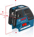 Bosch GCL 25 + BT 150 stativ kombinovani laser linije i tačke (0601066B01) Linijski laser 180° kombinovani BOSCH Madras doo Beograd