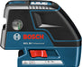 Bosch GCL 25 kombinovani laser linije i tačke (0601066B00) Linijski laser 180° kombinovani BOSCH BOSCH-0601066B00 Madras doo Beograd