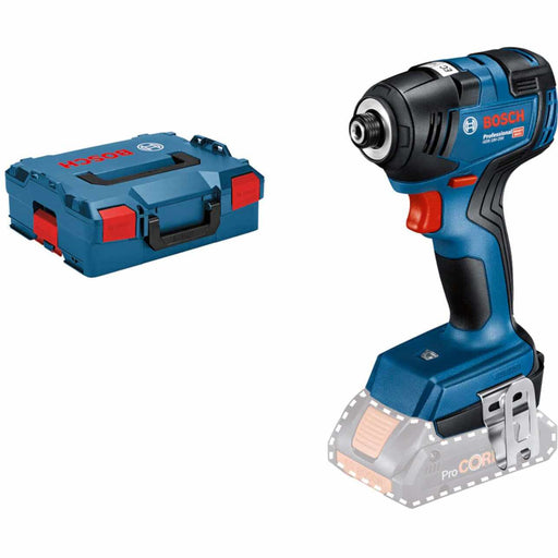 Bosch GDR 18V-200 Solo; Aku udarni odvrtač bez baterije i punjača + L-Boxx (06019J2106) Aku udarni odvrtač BOSCH BOSCH-06019J2106 Madras doo Beograd