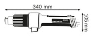 BOSCH GHG 600 CE (0601942161) Aku fen za vreli vazduh BOSCH Madras doo Beograd