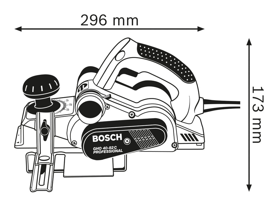 BOSCH GHO 40-82 C - Rende GHO 40 - 82 C (060159A765) Rende za drvo BOSCH Madras doo Beograd