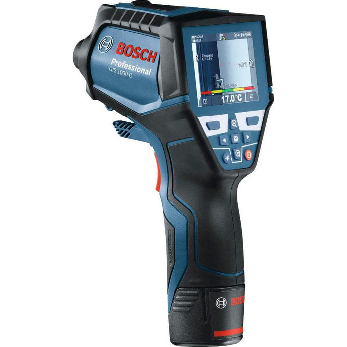 Bosch GIS 1000 C termo detektor; Bluetooth; -40 do +1000°C (0601083300) Termalni detektor BOSCH BOSCH-0601083300 Madras doo Beograd