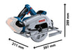 BOSCH GKS 18V-68 C - Akku-kružna testera GKS 18V-70 (06016B5040) Aku kružna testera - cirkular BOSCH Madras doo Beograd