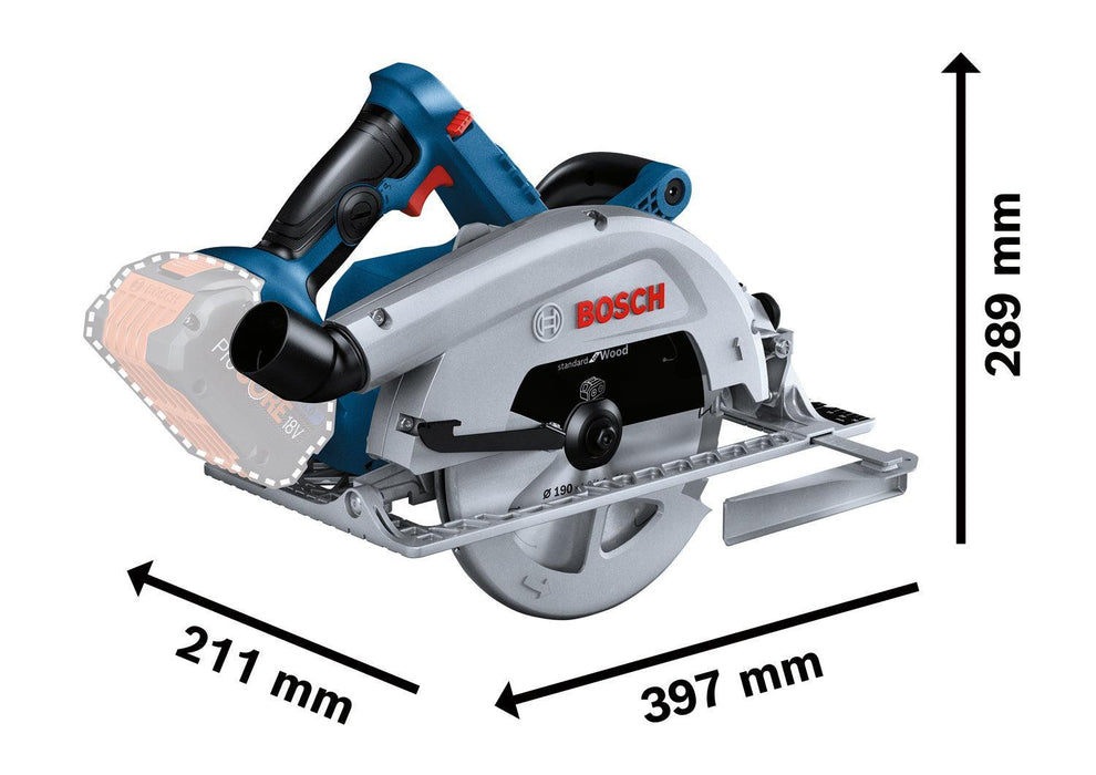 BOSCH GKS 18V-68 C - Akku-kružna testera GKS 18V-70 (06016B5050) Aku kružna testera - cirkular BOSCH Madras doo Beograd