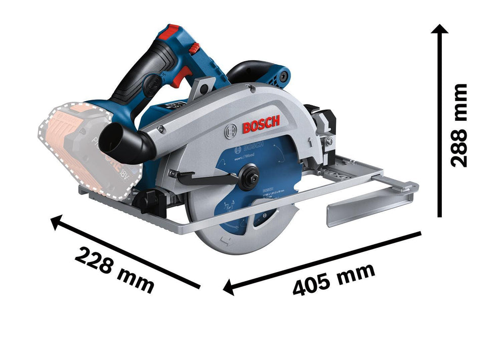BOSCH GKS 18V-68 GC (06016B5101) Aku kružna testera - cirkular BOSCH Madras doo Beograd