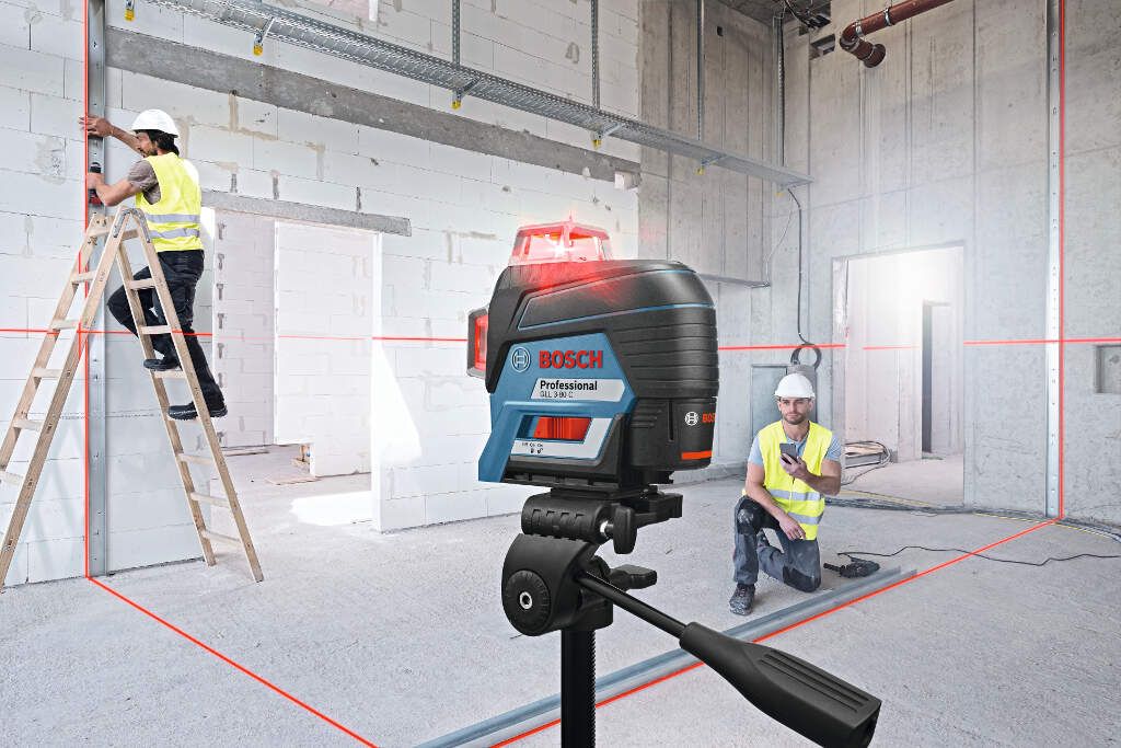 Bosch GLL 3-80 C linijski laser Bluetooth 80m (0601063R00) Linijski laser 360° BOSCH BOSCH-0601063R00 Madras doo Beograd