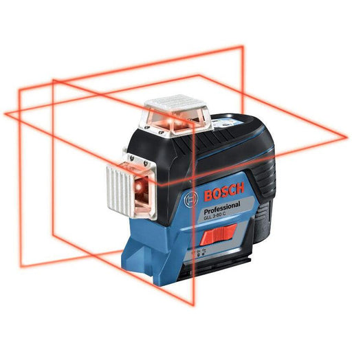 Bosch GLL 3-80 C linijski laser Bluetooth 80m (0601063R00) Linijski laser 360° BOSCH BOSCH-0601063R00 Madras doo Beograd