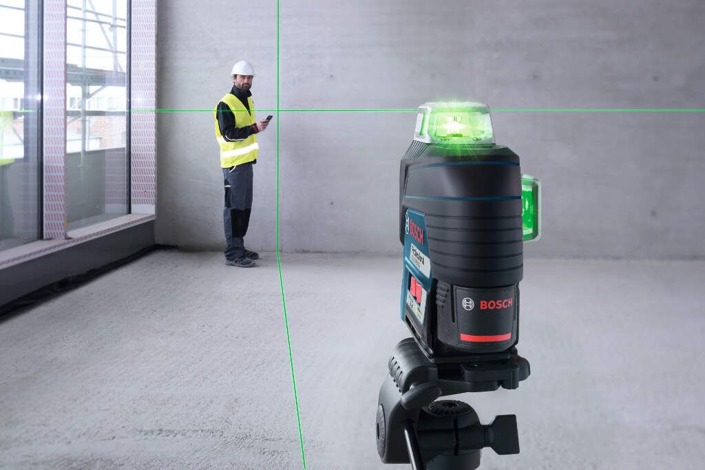 Bosch GLL 3-80 CG linijski laser sa zelenim zrakom Bluetooth 80m (0601063T00) Linijski laser BOSCH BOSCH-0601063T00 Madras doo Beograd