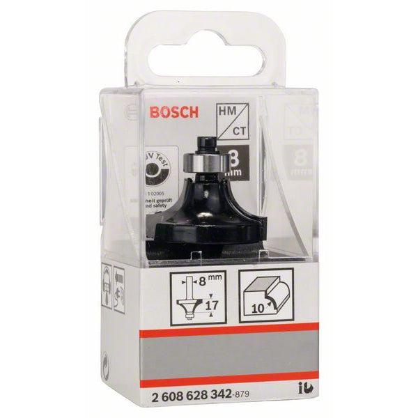 Bosch glodala za zaobljavanje 8 mm, R1 10 mm, L 16,5 mm, G 57 mm - 2608628342 Glodala BOSCH BOSCH-2608628342 Madras doo Beograd