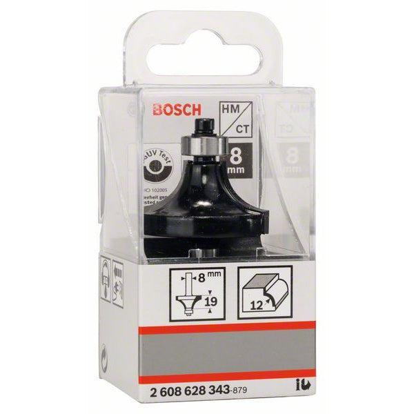 Bosch glodala za zaobljavanje 8 mm, R1 12 mm, L 19 mm, G 60 mm - 2608628343 Glodala BOSCH BOSCH-2608628343 Madras doo Beograd