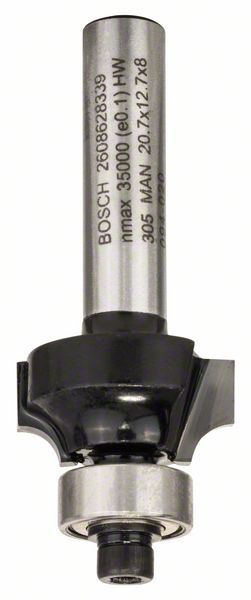 Bosch glodala za zaobljavanje 8 mm, R1 4 mm, L 10,5 mm, G 53 mm - 2608628339 Glodala BOSCH BOSCH-2608628339 Madras doo Beograd