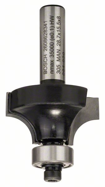 Bosch glodala za zaobljavanje 8 mm, R1 8 mm, L 15,2 mm, G 53 mm - 2608628341 Glodala BOSCH BOSCH-2608628341 Madras doo Beograd