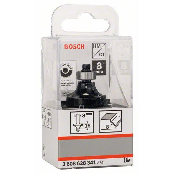 Bosch glodala za zaobljavanje 8 mm, R1 8 mm, L 15,2 mm, G 53 mm - 2608628341 Glodala BOSCH BOSCH-2608628341 Madras doo Beograd