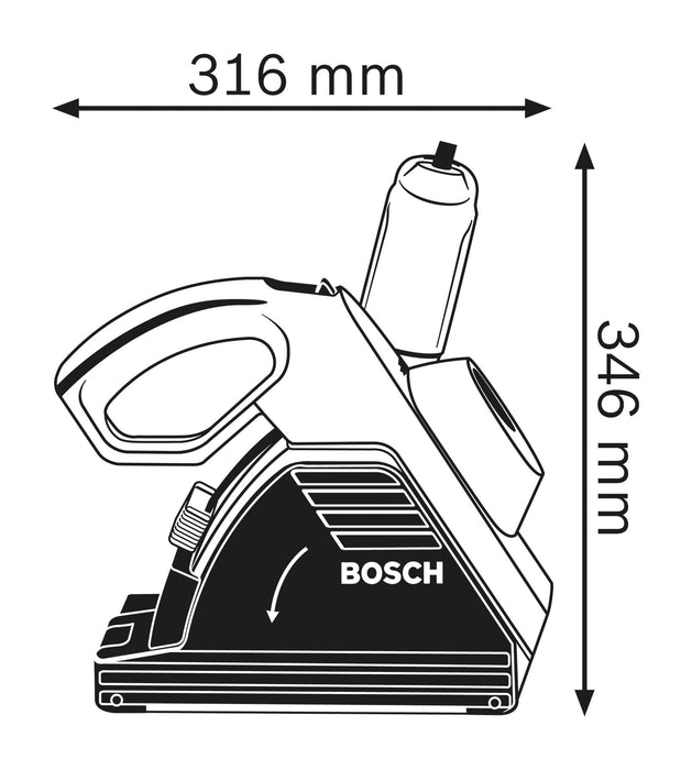 BOSCH Glodalica GNF 35 CA (0601621703) Glodalica za žljebove - šlicerica BOSCH Madras doo Beograd