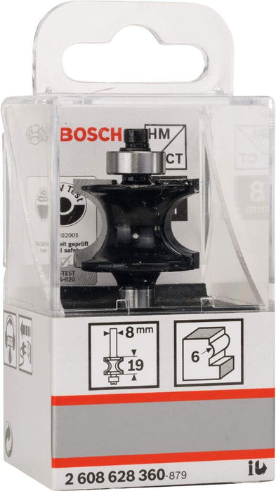 Bosch glodalo polovičnog štapa 8 mm, R1 6 mm, L 19 mm, G 63 mm - 2608628360 Glodala BOSCH BOSCH-2608628360 Madras doo Beograd