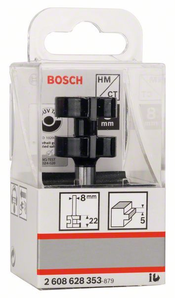 Bosch glodalo za pera 8 mm, D1 25 mm, L 5 mm, G 58 mm - 2608628353 Glodala BOSCH BOSCH-2608628353 Madras doo Beograd