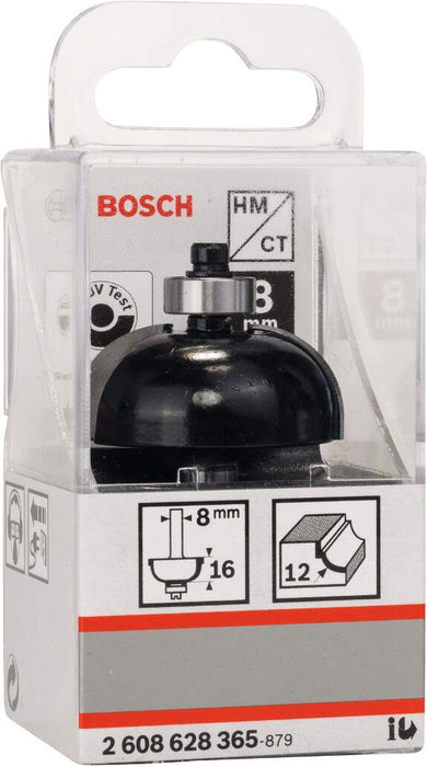 Bosch glodalo za poluokrugle kanale 8 mm, R1 12 mm, D 36,7 mm, L 16 mm, G 58 mm - 2608628365 Glodala BOSCH BOSCH-2608628365 Madras doo Beograd