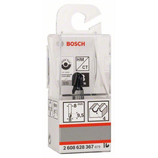 Bosch glodalo za poluokrugle kanale 8 mm, R1 4 mm, D 8 mm, L 9,2 mm, G 40 mm - 2608628367 Glodala BOSCH BOSCH-2608628367 Madras doo Beograd