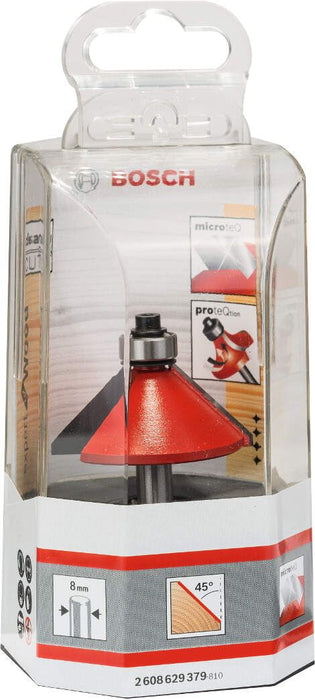 Bosch glodalo za skošavanje ivica 8 mm, D 44 mm, L 18,5 mm, G 61 mm - 2608629379 Glodala BOSCH Madras doo Beograd